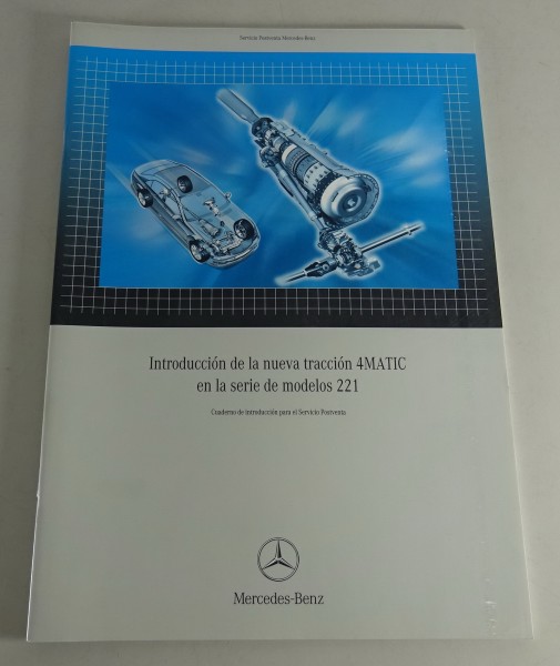 Manual de taller Introducción Mercedes Benz 4Matic Drive en la Clase S W221 2006