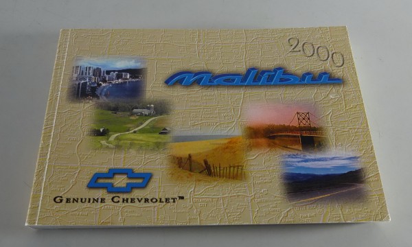 Owner´s Manual / Handbook Chevrolet Malibu Stand 2000