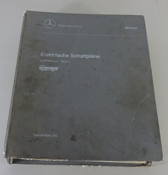 Werkstatthandbuch Nachtrag Schaltplan Mercedes Benz LKW Atego 970 - 976 von 2000