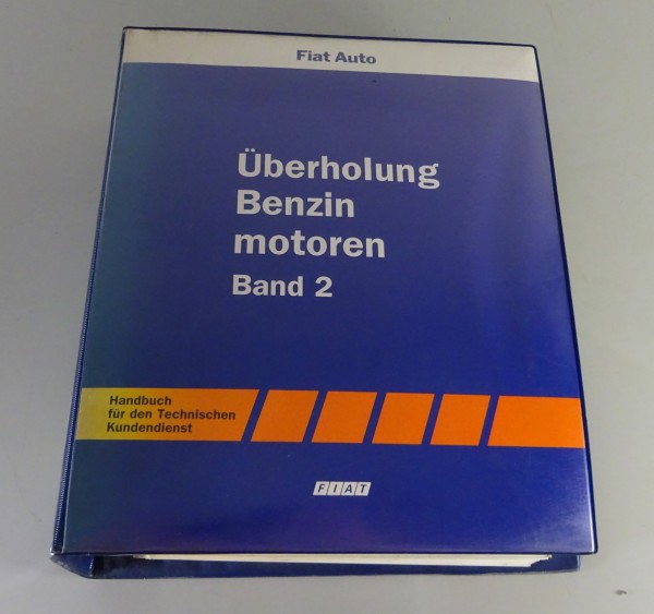 Werkstatthandbuch Fiat Benzinmotoren Barchetta / Ducato / Croma + Turbo / Tipo