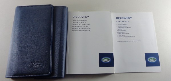 Owner's Manual + Wallet Land Rover Discovery 4 from 2013