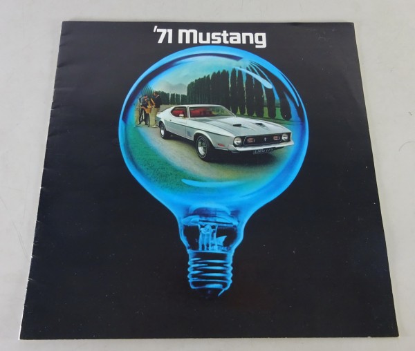Prospekt / Brochure Ford Mustang I 4. Generation from 08/1970