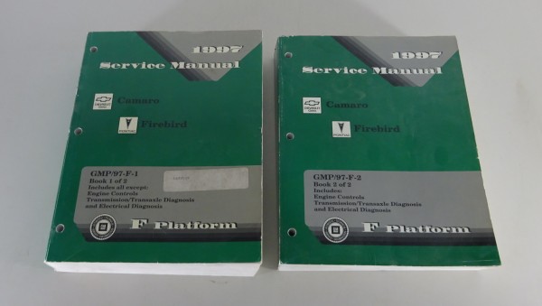 Workshop Manual / Service Manual Chevrolet Camaro / Pontiac Firebird from 1997