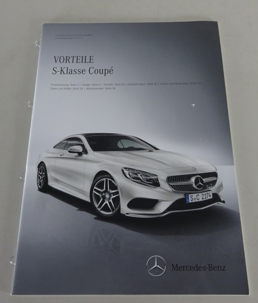 Produktinformationen / Vorteile Mercedes-Benz S-Klasse Coupé C 217 von 02/2014