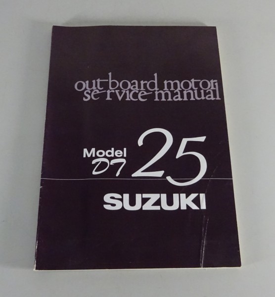 Workshop / Service manual Suzuki Outboard Motor DT25 from 06/1976