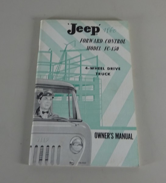 Owner's Manual / Handbook Jeep Willys Forward Control FC-150 4WD from 1960