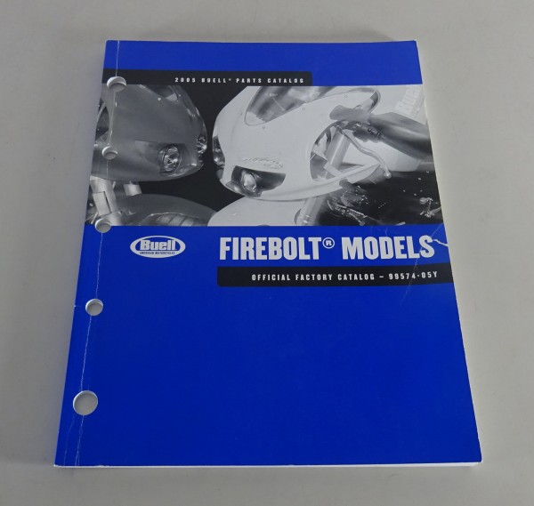 Parts catalog Buell Firebolt XB9R + XB12R Model 2005 from 07/2004