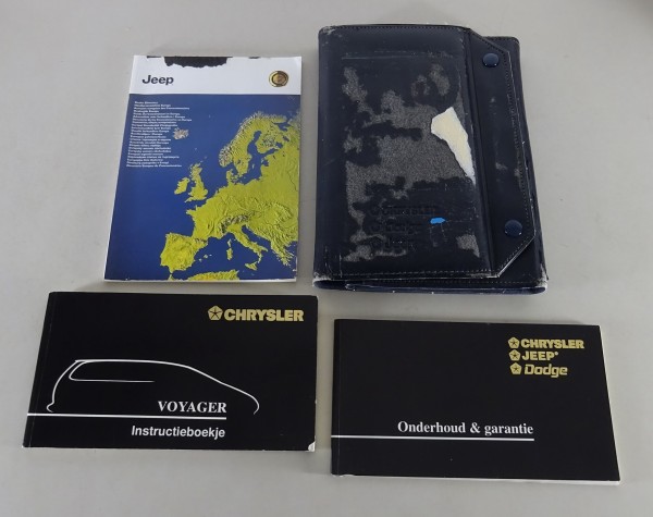 Mapje + Handleiding / Instructieboekje Chrysler Voyager Typ GH / GS Stond 1996