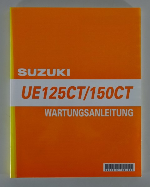 Werkstatthandbuch Suzuki UE 125 CT Epicuro Roller / 150 CT Stand 04/2001