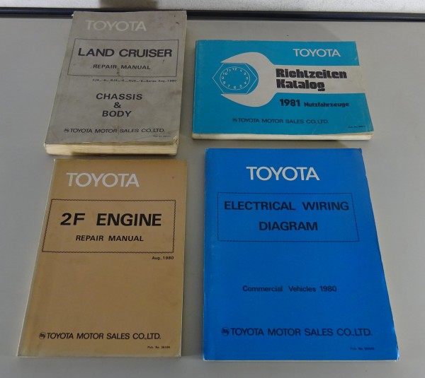 Workshop Manual Toyota Land Cruiser FJ40 / BJ40 / HJ47 Body, Chassis, Engine