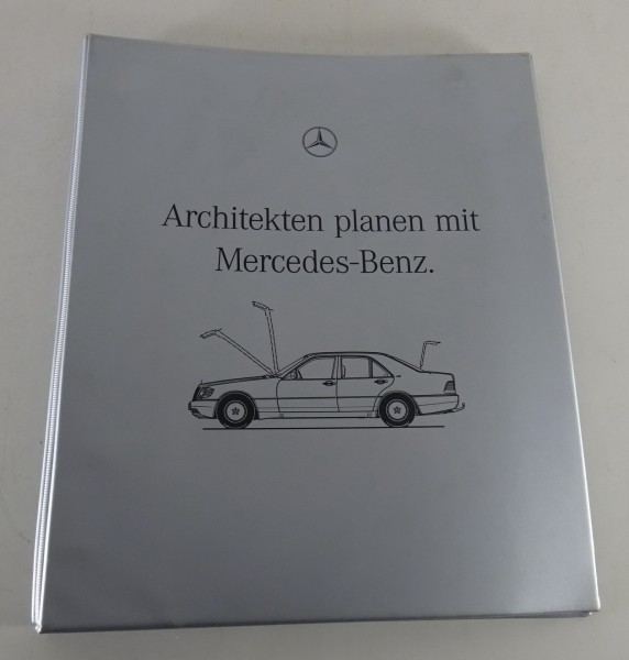 Garagenplaner für Architekten Mercedes-Benz W463, R129, C126, W140, W124, W201