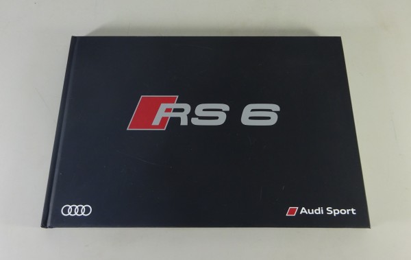 Hardcover-Prospekt / Broschüre Audi Sport RS6 Stand 12/2017