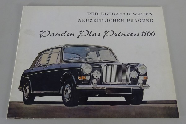 Prospekt / Brochure Vanden Plas Princess 1100