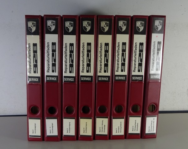 Werkstatthandbuch / Reparaturleitfaden Porsche 928 / 928 S + S4 Stand 1990