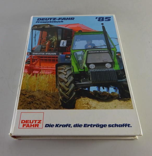 Prospekt- / Faltprospekt-Buch Deutz-Fahr Prospektbuch ´85 Stand 01/1985