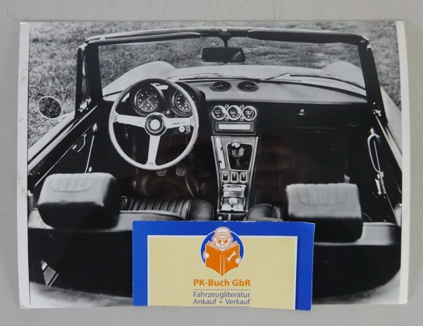 Pressefoto Alfa Romeo Spider Aerodinamica Interieur