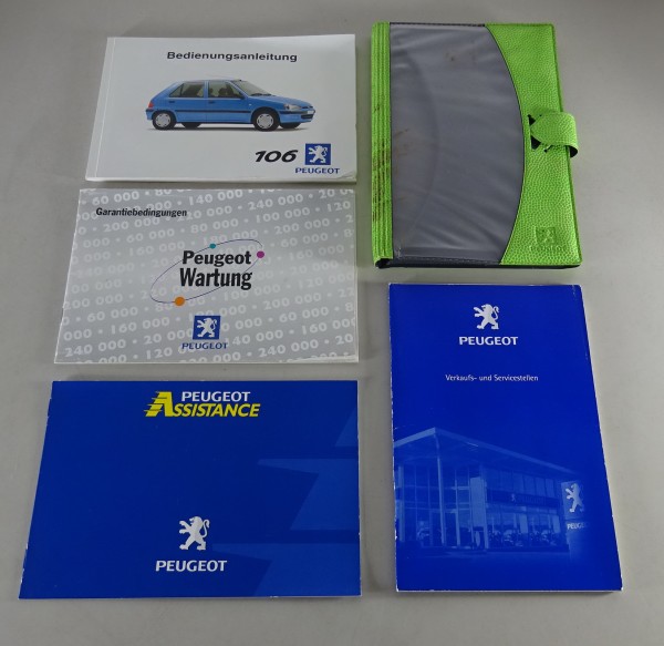 Bordmappe mit Betriebsanleitung / Handbuch Peugeot 206 von 04/2000