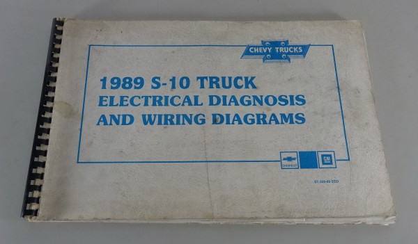 Electrical Diagrams / Diagnosis Manual Chevrolet S-10 Pickup + Blazer Stand 1989