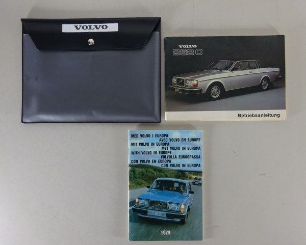 Bordmappe + Betriebsanleitung / Handbuch Volvo 262 C Bertone Coupé Stand 06/1977