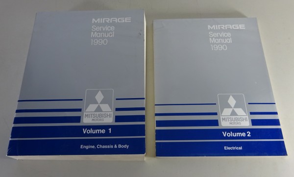 Workshop Manual / Service Manual Mitsubishi Colt / Mirage C50 from 1990