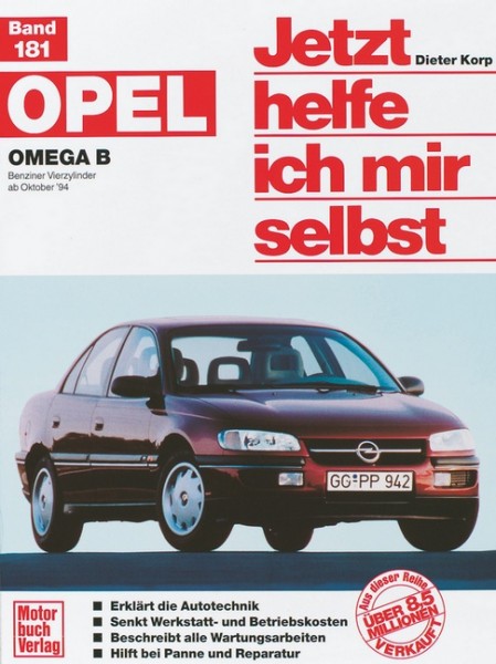 Reparaturanleitung Opel Omega B ab 1994 - Jetzt helfe ich mir selbst Band 181