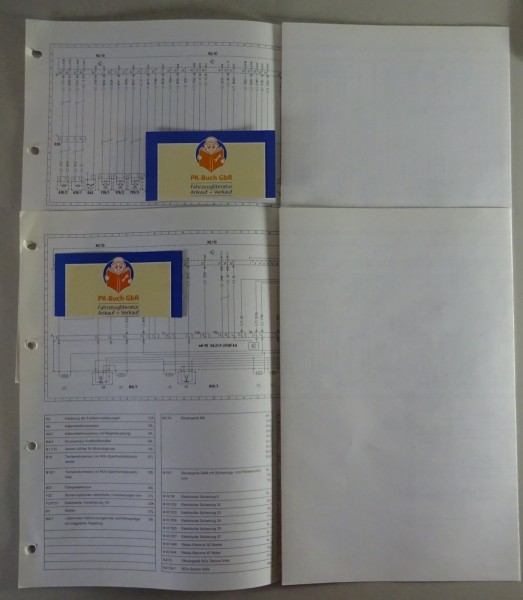 Schaltplan Mercedes-Benz W204 Common-Rail Diesel Injection Motor 642 Stand 12/10