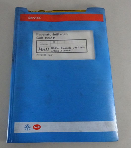 Werkstatthandbuch VW Golf III/3 Digifant Einspritz- & Zündanlage von 10/1991