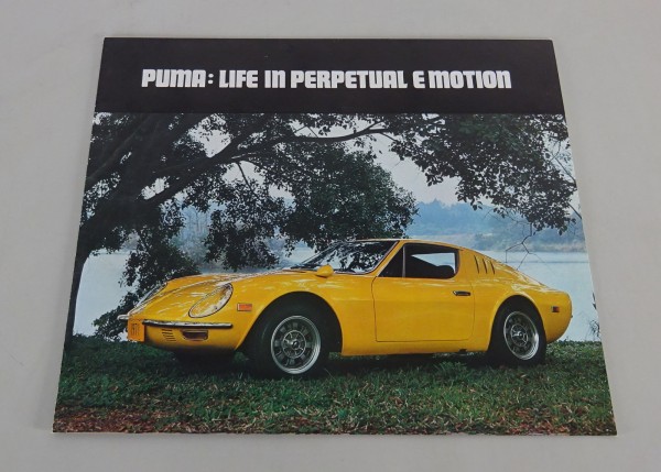 Prospectus / Brochure Puma GTE from 1970 - 1973