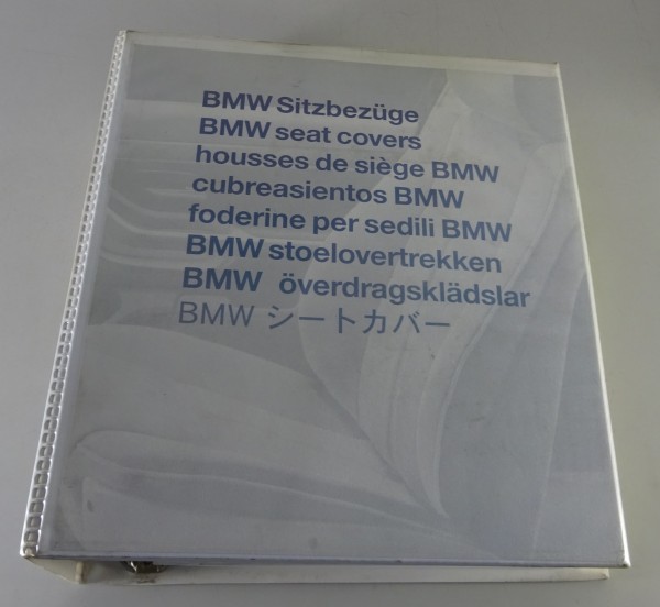 Polstermappe / Polstermuster BMW E30, E36, E34, E39, E32, E38 ab Modelljahr 1986