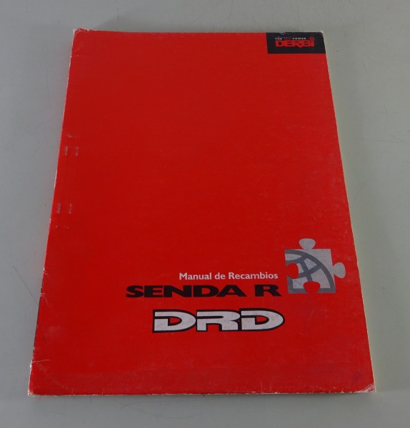 Teilekatalog / Ersatzteilkatalog Derbi Senda R DRD Stand 05/2002