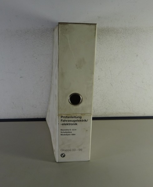 Werkstatthandbuch Elektrik / Schaltpläne BMW 8er E31 840 Ci 850 Ci 850 CSi 1994