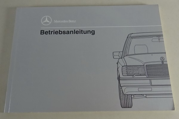 Betriebsanleitung Mercedes Benz W124 200D - 300D Turbo 4Matic Stand 04/1992