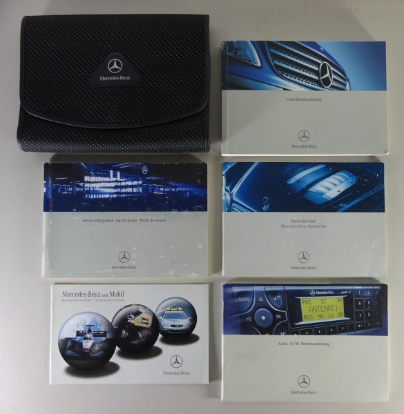 Bordmappe + Betriebsanleitung Mercedes-Benz Viano Baureihe 639 Stand 04/2003