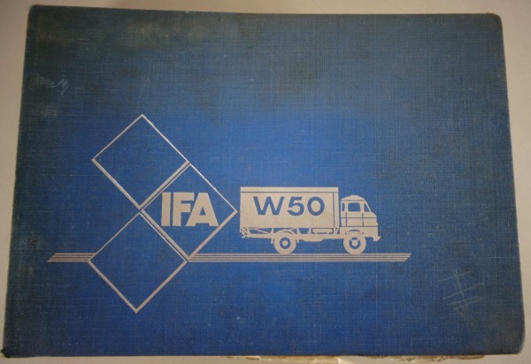 Teilekatalog / Ersatzteilliste LKW IFA W50 70er Jahre einschließlich Aufbauten