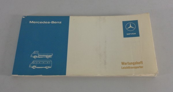 Scheckheft / Wartungsheft Mercedes Benz Harburger Transporter L206/306...v.1976