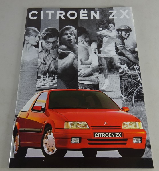 Prospekt / Brochure Citroen ZX Stand 08/1993