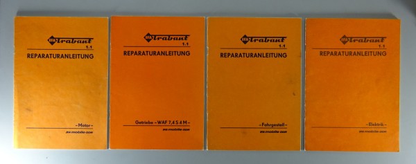 Werkstatthandbuch / Reparaturhandbuch Trabant 1.1 Stand 1988
