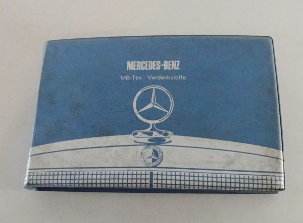 Polstermappe Polstermuster Mercedes Benz R107 SL C107 SLC W114 / W115 /8 v.1972