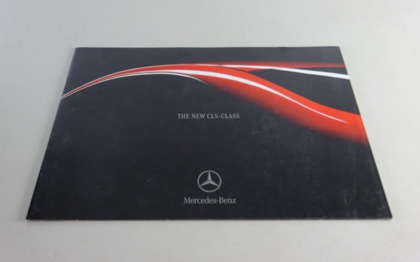 Prospect / Brochure Mercedes-Benz C 219 - CLS Coupé Stand 02/2004