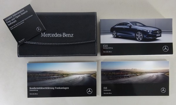 Bordmappe + Betriebsanleitung Mercedes-Benz CLS Typ C257 Stand 11/2017