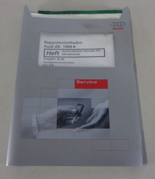 Werkstatthandbuch Audi A6 C5 Automatisches Getriebe 01L Eigendiagnose 05/1999