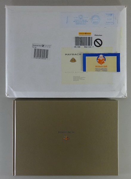 Prospekt / Broschüre Hardcover Maybach 57 / 62 Stand 2004