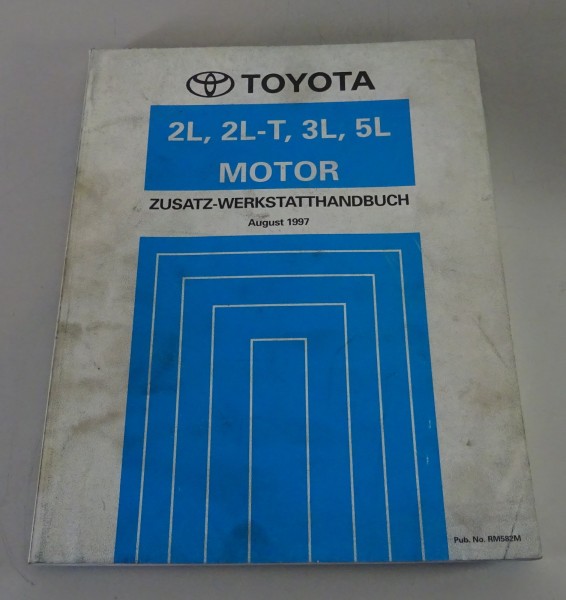 Werkstatthandbuch Toyota Motor 2L, 2L-T, 3L, 5L für Hilux LN 141-191 von 8/1997
