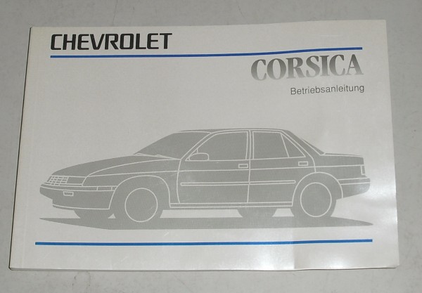 Betriebsanleitung / Handbuch Chevrolet Corsica auf Deutsch