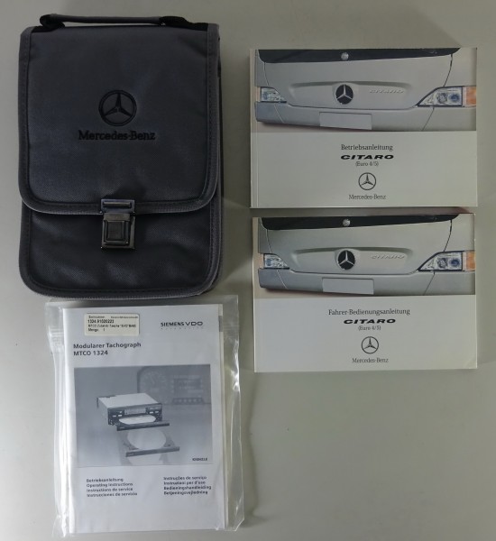 Bordmappe + Betriebsanleitung / Handbuch Mercedes-Benz Bus Citaro Stand 7/2007