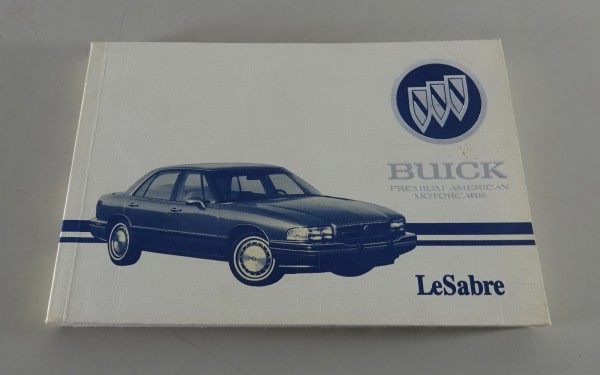 Owner´s Manual / Handbook Buick Le Sabre Stand 1995