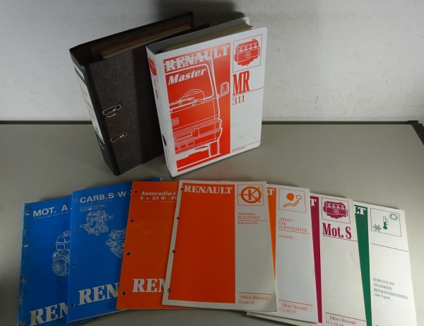 Werkstatthandbuch + Schaltpläne Renault Master I Typ FB 30 Stand 1980 - 1997
