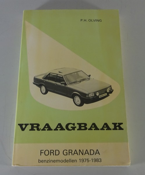 Vraagbaak Reparatiehandboek Ford Granada II + III Bovwjaar 1975 - 1983