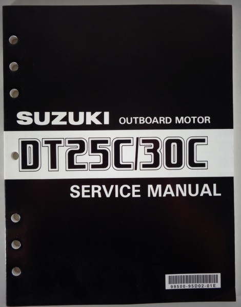 Workshop / Service manual Suzuki Outboard Motor DT125/30C printed 09/1992