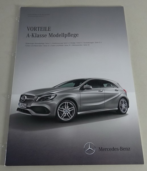Produktinformation / Vorteile Mercedes-Benz A-Klasse Modellpflege Stand 06/2015